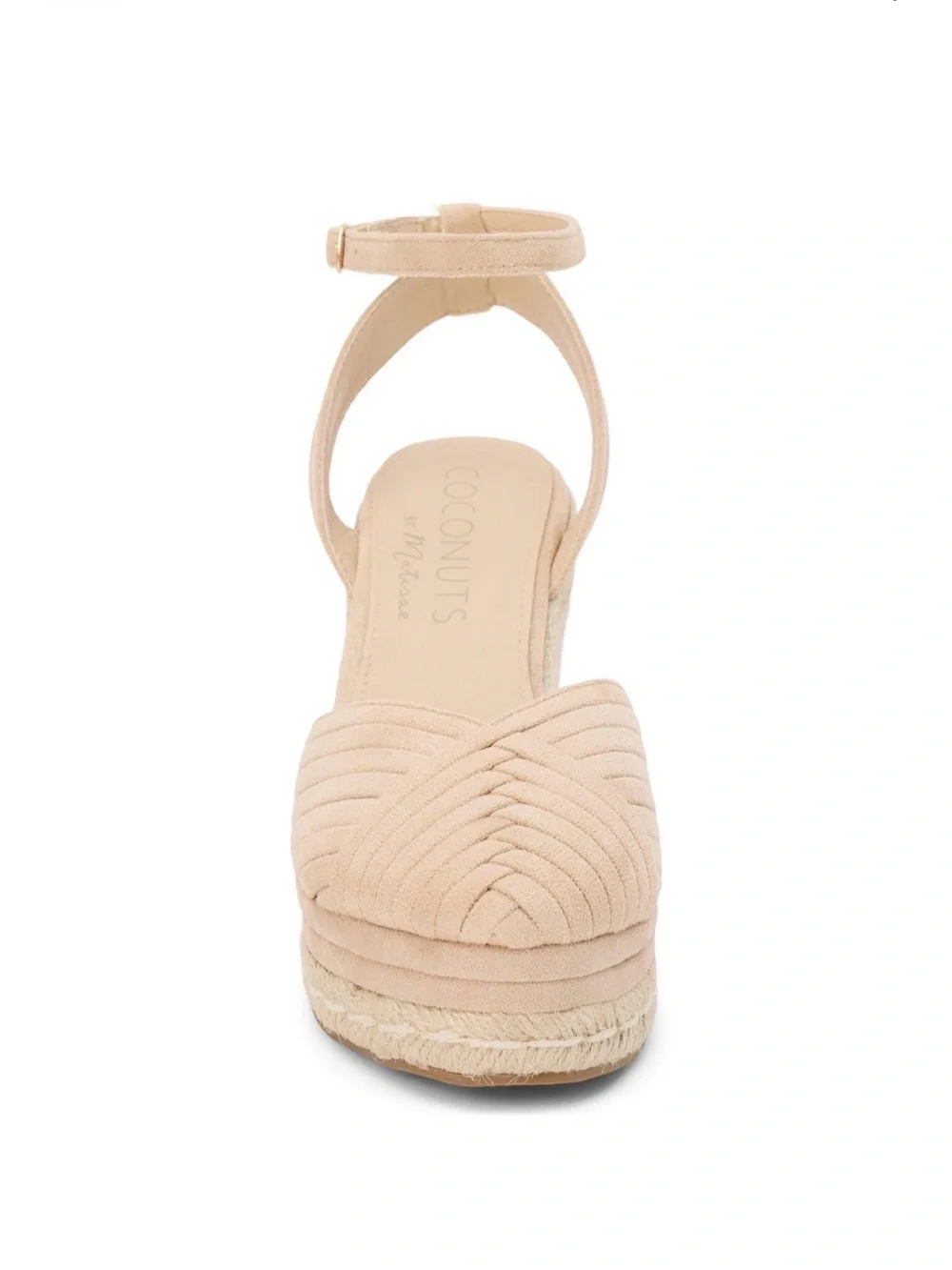 Matisse Anthropologie Beige Espadrille Wedge Sandal